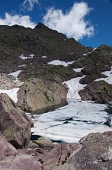 40-Lago Gelato e in alto il M.te Pradella